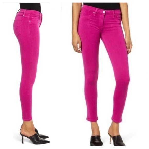 HUDSON Magenta Nico Skinny Jeans - Picture 2 of 10